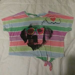 Cute belly shirt